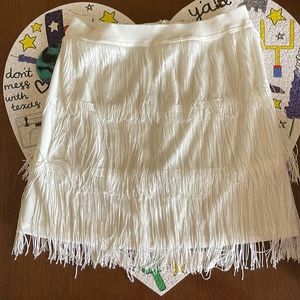 Fringe skirt